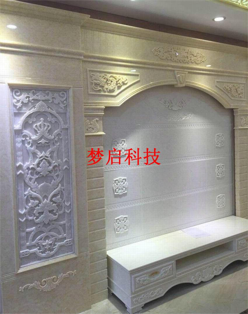 仿玉背景墻、羅馬柱系列