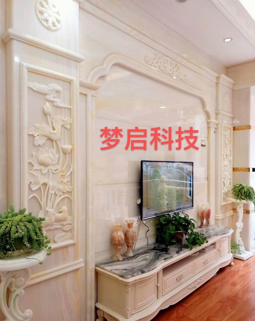 仿玉背景墻、羅馬柱系列