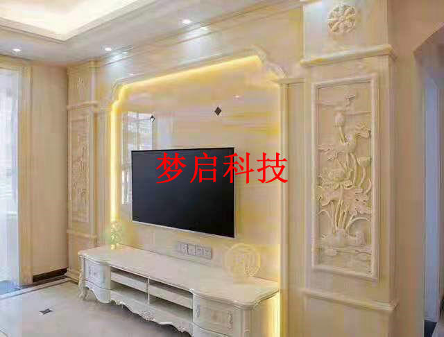 仿玉背景墻、羅馬柱系列