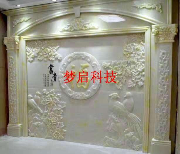 仿玉背景墻、羅馬柱系列