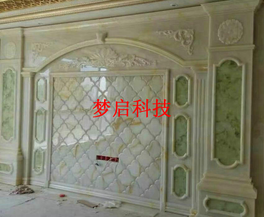 仿玉背景墻、羅馬柱系列