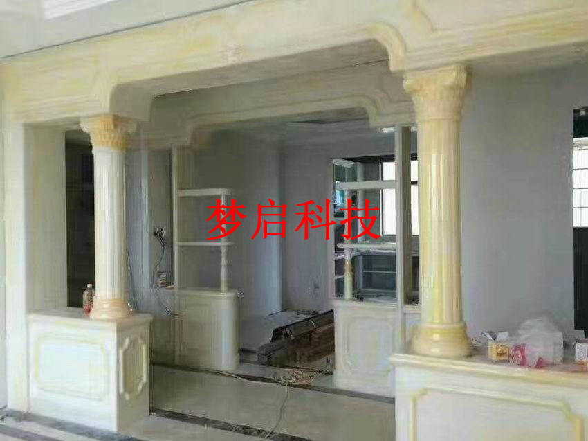 仿玉背景墻、羅馬柱系列