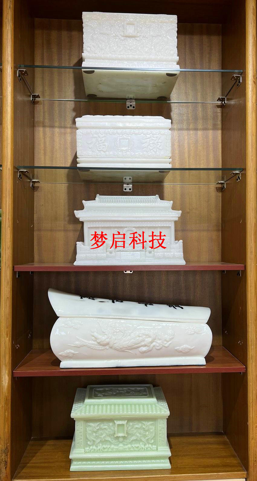 仿玉棺材、壽材、骨灰盒系列