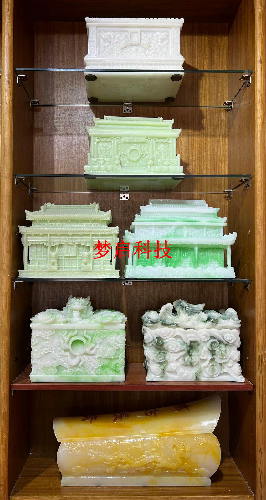 仿玉棺材、壽材、骨灰盒系列